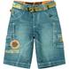 Boy's Denim Bermuda Shorts Wojcik "Daleko Od Ladu 2" Blue, 92