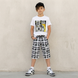 T-shirt for boy Wojcik Miasto Rzadzi white, 128