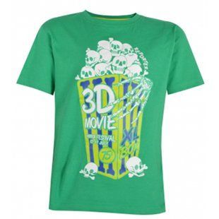 T-shirt for teenage boy Reporter Young 141-40B-92-554 green, 146