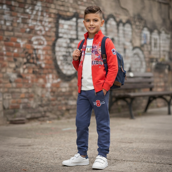 Red Boy&rsquo;s Zip Hoodie Wojcik Liga Bluszczowa 1, 146