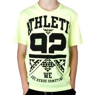 Reporter Young teenage T-shirt for boy 163-40B-36-302 Yellow, 158