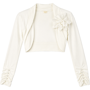 Wojcik Perlowe Impresje 2 Girls&rsquo; Cream Elegant Bolero, 122