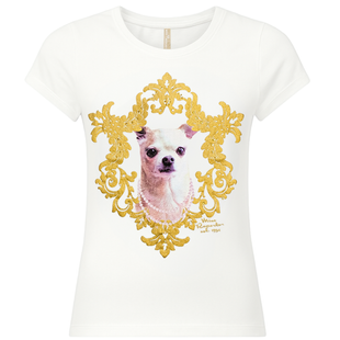 T-shirt for girls Reporter Young 143-40G-01-200 біла, 146