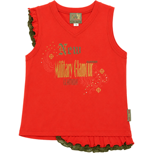 Tank top for girls Wojcik Szyk red 2, 134