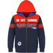 Boys' blue sports pants Wojcik Liga Bluszczowa 1, 140