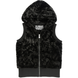 Girls&rsquo; faux fur black vest Reporter Young 133-56G-01-100, 146