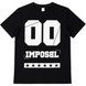 T-shirt for teenage boy Imposbl black, 176