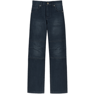 Boys' dark blue jeans Wojcik Liga Bluszczowa 1, 128