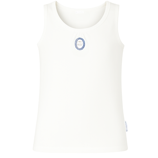 Tank top for girls Wojcik Lilly white, 128