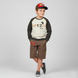Baseball cap for boy Wojcik "Klub Golfa" red, 152