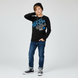 Teen Boy's Long Sleeve Shirt "Contemporary Apparel" Reporter Young 123-42B-40-100 Black, 146