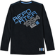 Teen Boy's Long Sleeve Shirt "Contemporary Apparel" Reporter Young 123-42B-40-100 Black, 146