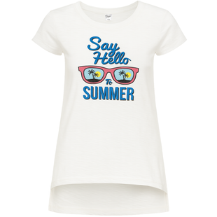 Tunic for girls Say Summer white, 146