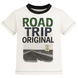 T-shirt for boy Wojcik Podroz white, 110