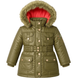 Winter Jacket for Girls Wojcik Kwiatowa Fasc.przyroda 1 Olive, 92