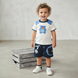 T-shirt for boys Wojcik Zabawa Na Lace white, 80