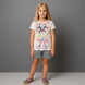 T-shirt for girls Reporter Young 141-40G-49-200 white, 152
