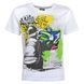 T-shirt for teenage boy Reporter Young 143-40B-22-200 white, 152