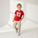 T-shirt for boys Wojcik Na Pokladzie red, 98