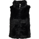 Girls&rsquo; faux fur black vest Reporter Young 143-61G-33-100, 122