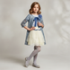 Girl's Bolero Wojcik "Najpiekniejsza" Blue Lace, 128