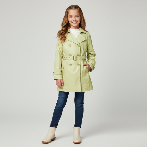 Girl's Teen Trench Coat "510150000 к55" Spring Beige, 152