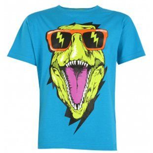 T-shirt for teenage boy Reporter Young 141-40B-93-428 light blue, 164