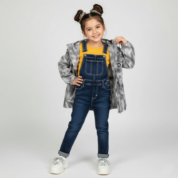 Girl's Spring Jacket "Od Pierwszego Wejrzenia" Wojcik Grey, 104