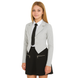 Girls' grey blazer Reporter Young "143-65G-05-119" school knitwear, 146