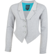 Girls' grey blazer Reporter Young "143-65G-05-119" school knitwear, 146