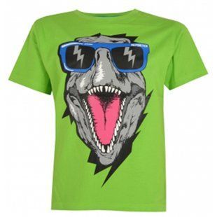 T-shirt for teenage boy Reporter Young 141-40B-93-523 green, 146