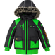 Boys&rsquo; winter-autumn jacket Wojcik "Trucizna i Anti.1" graphite with detachable hood, 92