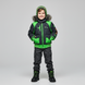 Boys&rsquo; winter-autumn jacket Wojcik "Trucizna i Anti.1" graphite with detachable hood, 92