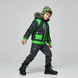 Boys&rsquo; winter-autumn jacket Wojcik "Trucizna i Anti.1" graphite with detachable hood, 92