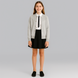 Girls&rsquo; bomber jacket Reporter Young &ldquo;Silver Dots&rdquo; grey with decor 143-57G-98-119, 146