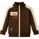 Boy's Brown Bomber Jacket "Skoczek" Wojcik Zipped with Patch, 92