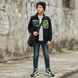 Бомбер-худі для хлопчика підлітка Reporter Young 133-54B-90-100 чорний YRWB2013 фото 2