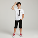 T-shirt for teenage boy Tie white, 152