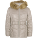 Jacket for a girl Reporter Young 143-82G-05-715 winter beige, 146