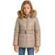 Jacket for a girl Reporter Young 143-82G-05-715 winter beige, 146