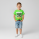 T-shirt for boys Wojcik Morskie Wyzwanie light green, 92