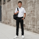 White Short-Sleeve Shirt for Teenage Boys Reporter Young 141-30B-12-200, 176