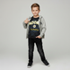 Boy's Hoodie Wojcik "Szlaki Do Natury" Grey, 98