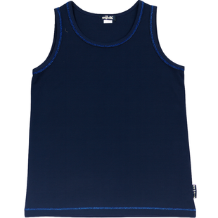 Girls&rsquo; tank top Wojcik Olivia navy blue, 128