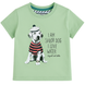 T-shirt for boys Wojcik Pieskie Zycie light green, 86