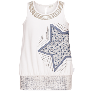Tunic for girls Wojcik Rockowy Styl white, 128