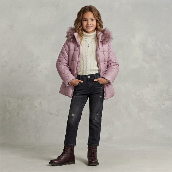 Girls&rsquo; Jacket Wojcik Cudownie Lilac, 128