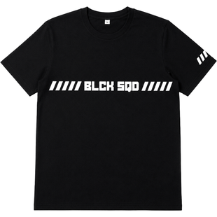 T-shirt for teenage boy Black Squad black, 158