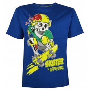 T-shirt for teenage boy Reporter Young 141-40B-38-472 blue, 146