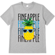 Футболка для хлопчика підлітка "Fineapple" сіра меланж D28 фото 1